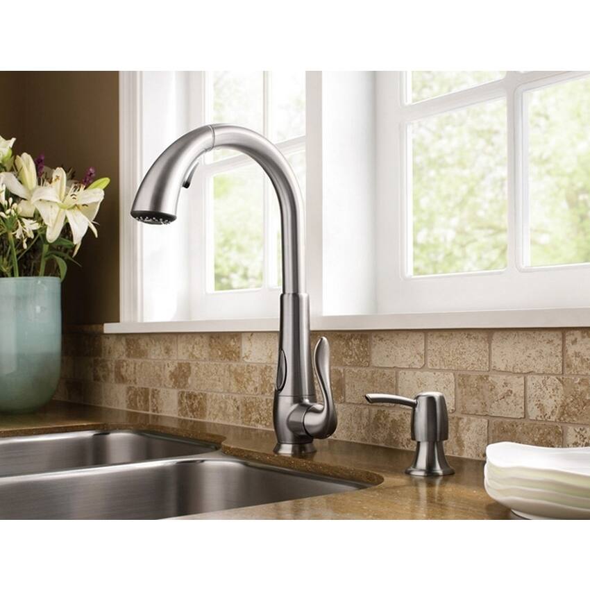 Pfister Elevate Ext Kitchen 529 Ee Adj P/D 24 Stainless Steel