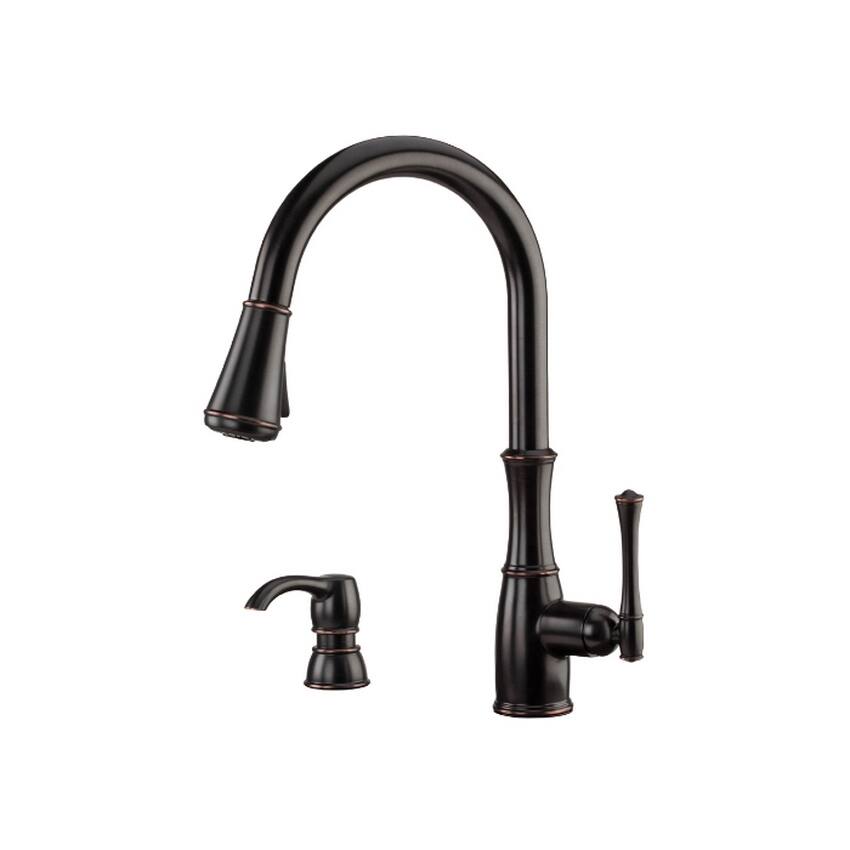 Pfister Wheaton Pull-down Kitchen Faucet Tuscan Bronze