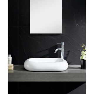 Fine Fixtures curving Sides Vessel Sink