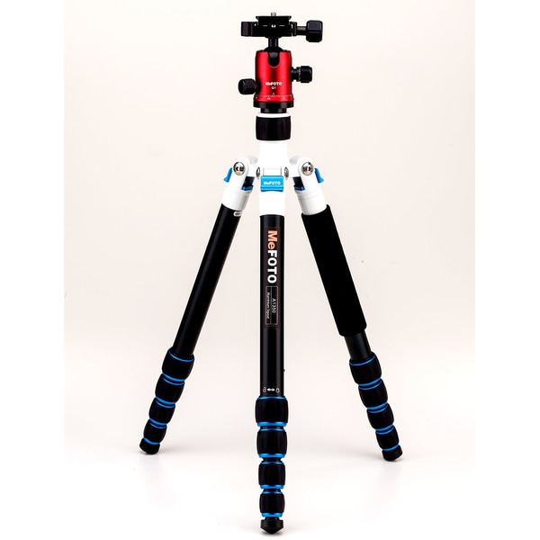 MeFoto Aluminum A1350Q1RWB Roadtrip Travel Tripod Kit commemorative