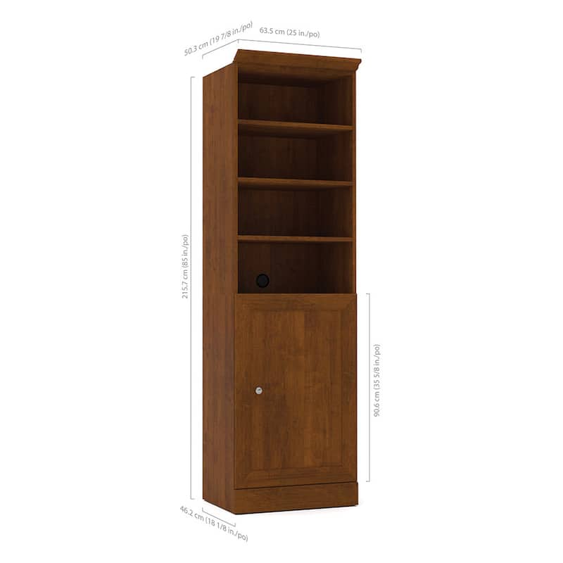 Versatile 108W U-Shaped Walk-In Closet Organizer by Bestar