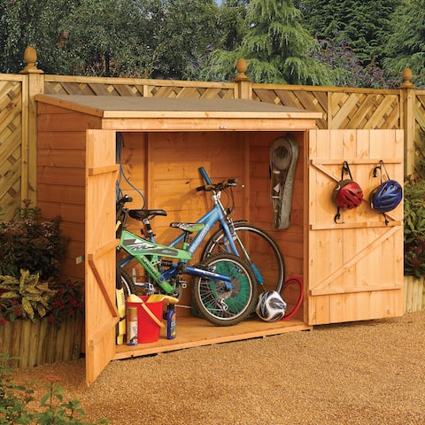 Wood Shiplap Outdoor Storage Shed