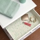 preview thumbnail 4 of 3, Con-Tact Luxury Fabric Non-Adhesive Non-Slip Shelf and Drawer Liner (Pack of 6) Virtu Mist