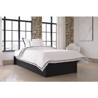 slide 1 of 1, Oliver & James Dianthe Upholstered Twin-size Platform Bed
