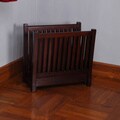 D-Art Collection Mahogany Magazine Rack