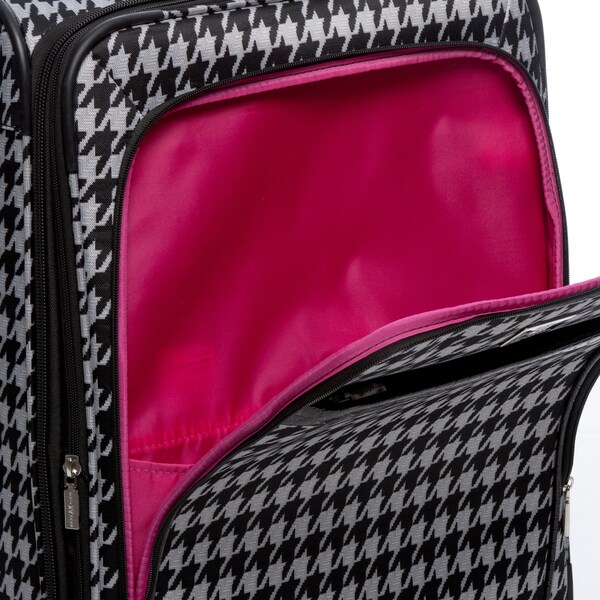anne klein luggage pink