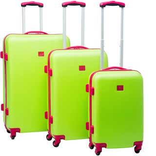 anne klein luggage pink