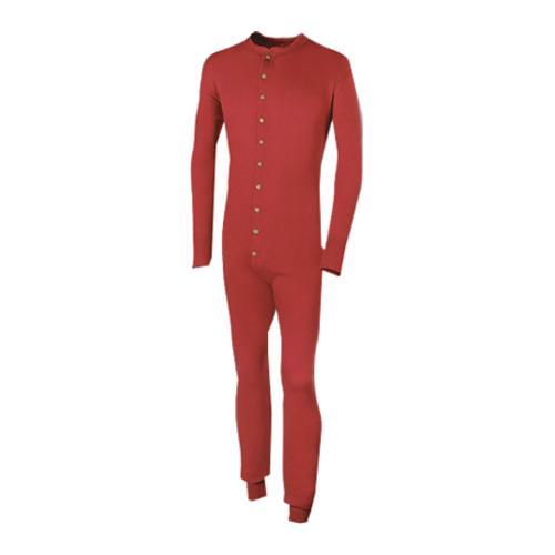 Men's Duofold Originals Mid Weight Union Suit KMMU Red Free Shipping