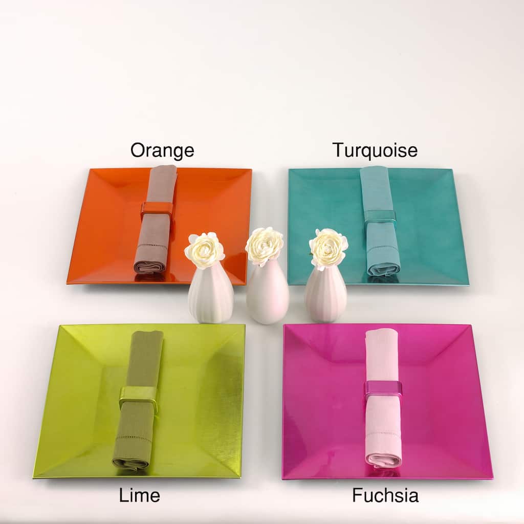 Classic Design Charger Plates - set of 4