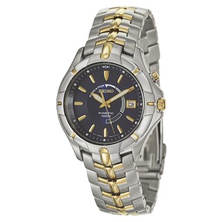 Seiko Kinetic Men's Kinetic Watch Ska555 Search Results | Overstock.com