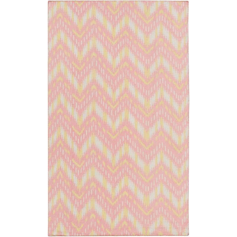 Hand-woven Lia Reversible Chevron Wool Area Rug