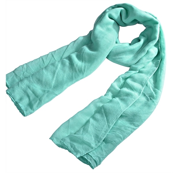 Zodaca Summer Trendy Sweet Cotton Candy Cotton Lightweight Scarf