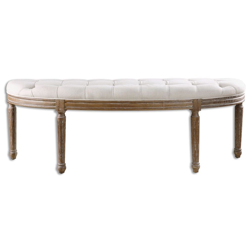 Uttermost Leggett Wood Bench