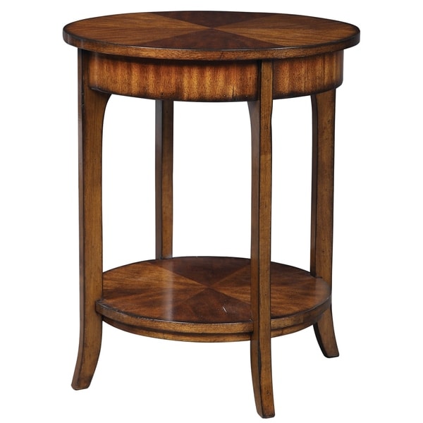 Uttermost Carmel Round Lamp Table. Opens flyout.
