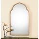 preview thumbnail 3 of 1, Uttermost Kenitra Gold Arch Decorative Wall Mirror - Antique Silver - 24x40x1.125