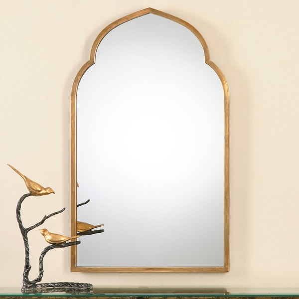 Uttermost Kenitra Gold Arch Decorative Wall Mirror