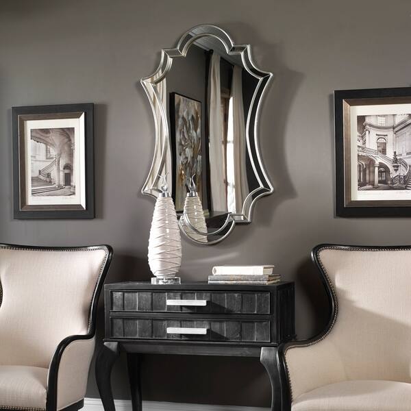 Shop Uttermost Elara Decorative Antiqued Wall Mirror Antique