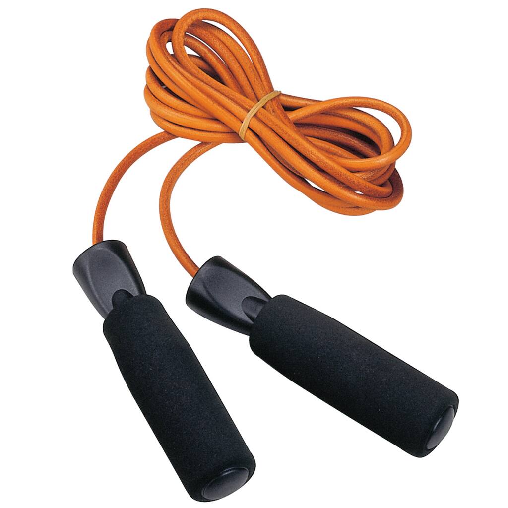 ActionLine KY-71023 9-foot Leather Ball Bearing Cardio Fitness Speed Rope