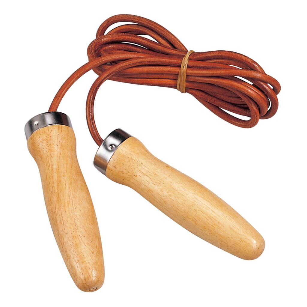 ActionLine KY-71021 9-foot Pro Skipping Leather Ball Bearing Jump Rope