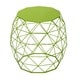 preview thumbnail 17 of 15, Adeco Accents Geometric Iron Side Table