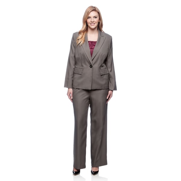 evan picone plus size suits