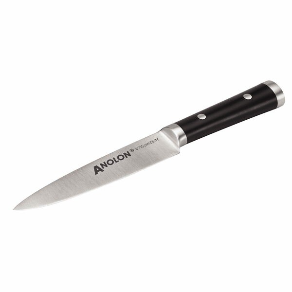 Anolon Cutlery 6Inch Japanese Stainless Steel Utility Knife with