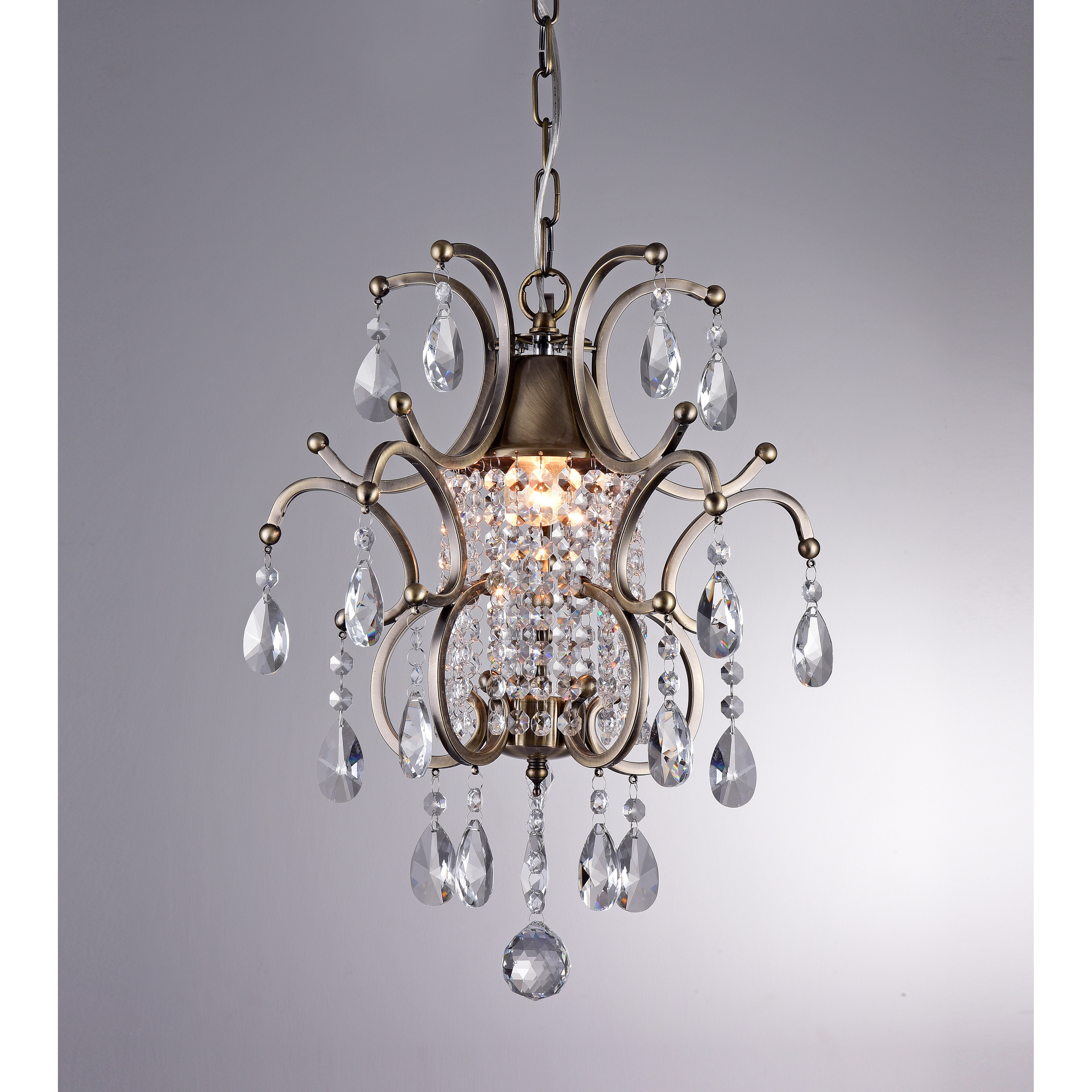 Valerie Love Chandelier (Gold-finished) - Chandeliers For Bedrooms by Overstock.com