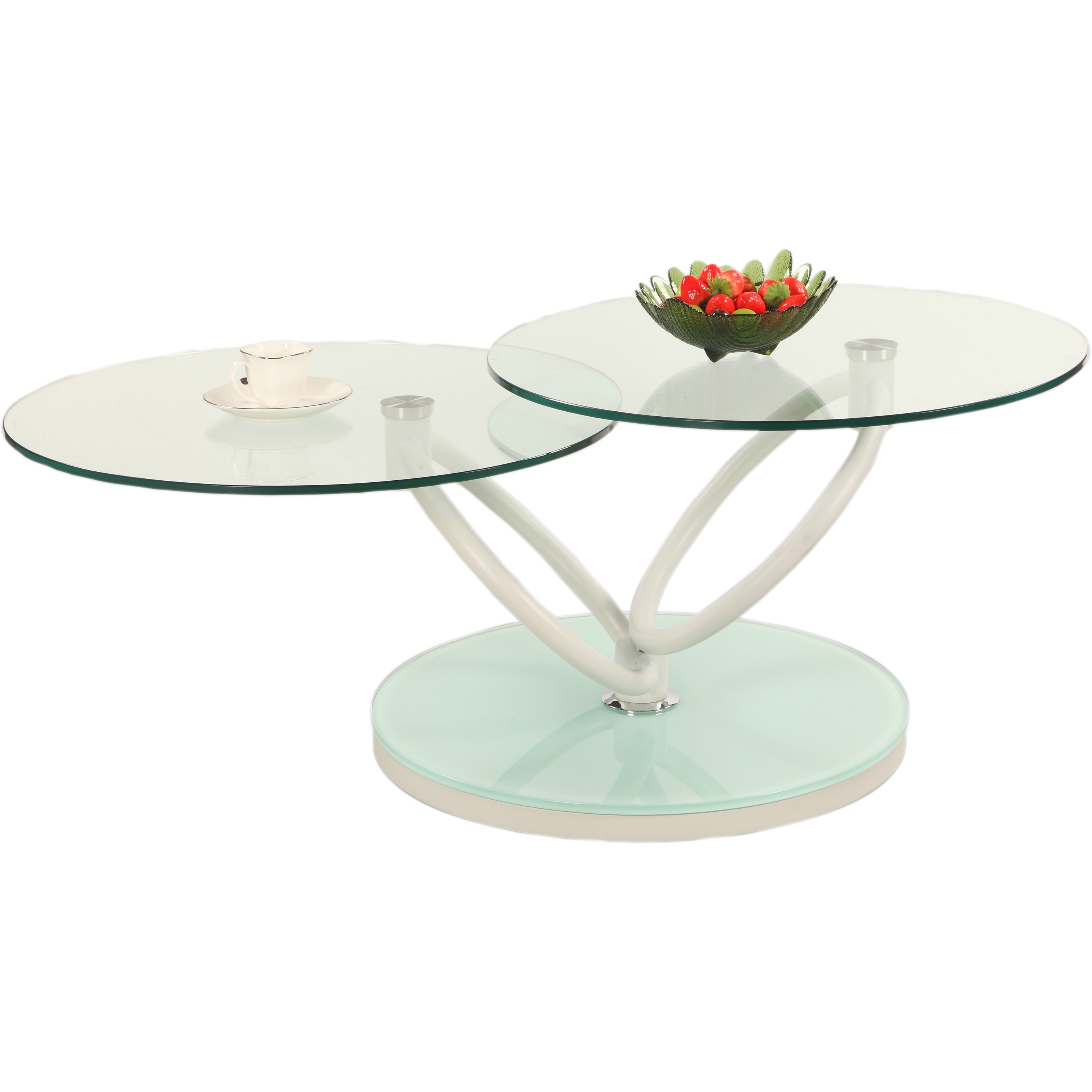 Shop Somette Two Tier Motion Cocktail Table Overstock 9730449