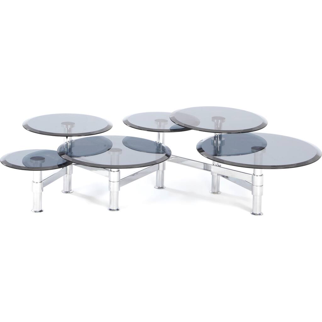 Somette Multi-tier Extendable Cocktail Table
