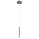preview thumbnail 1 of 1, Chrome One-light LED Picolo Mini Pendant