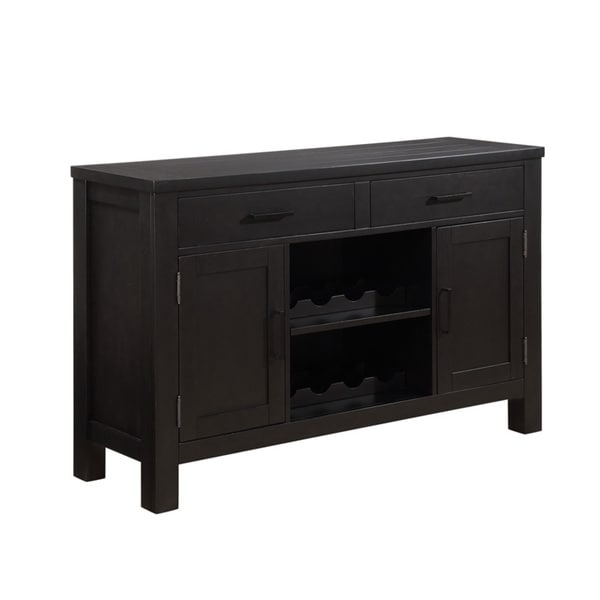 Furniture of America Mason Black Finish Buffet/ Dining Server