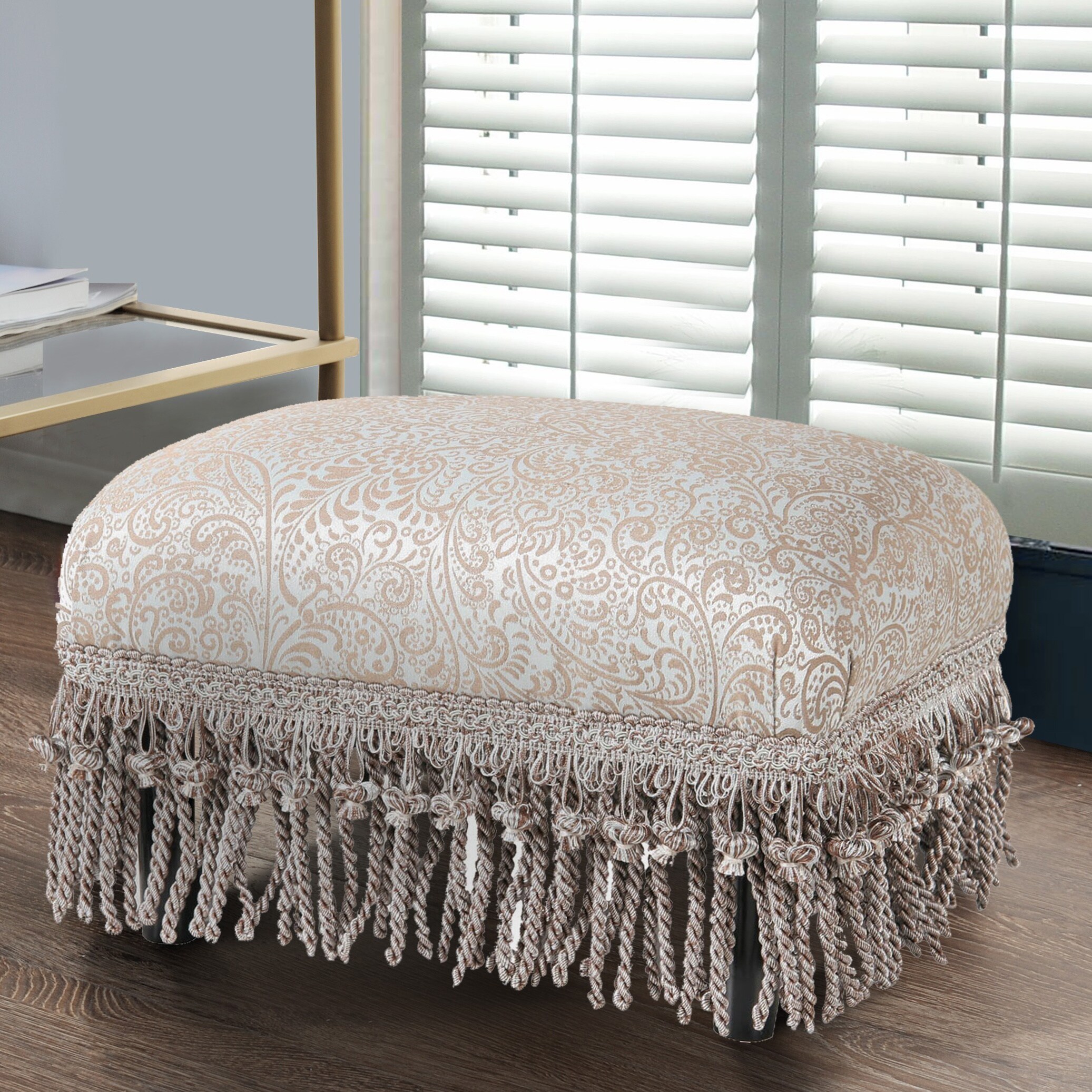 Shop Jennifer Taylor Fiona Traditional Decorative Footstool On