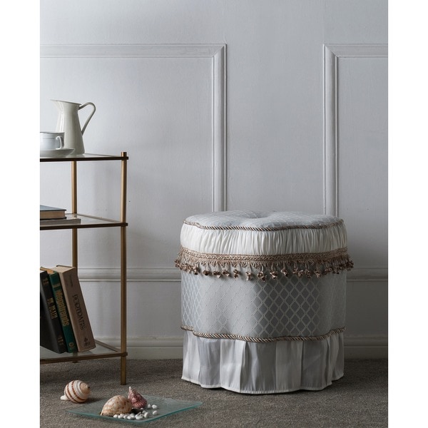 shop jennifer taylor eleanor decorative ottoman - free