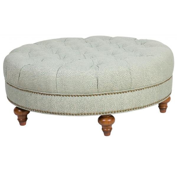 Jennifer Taylor Light Green Round Tufted Bench   Shopping