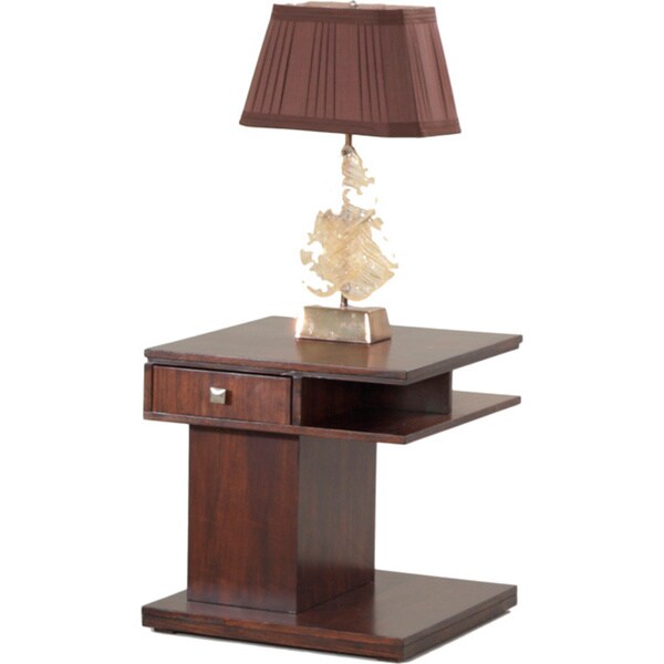 Le Mans Mozambique Rectangular End Table