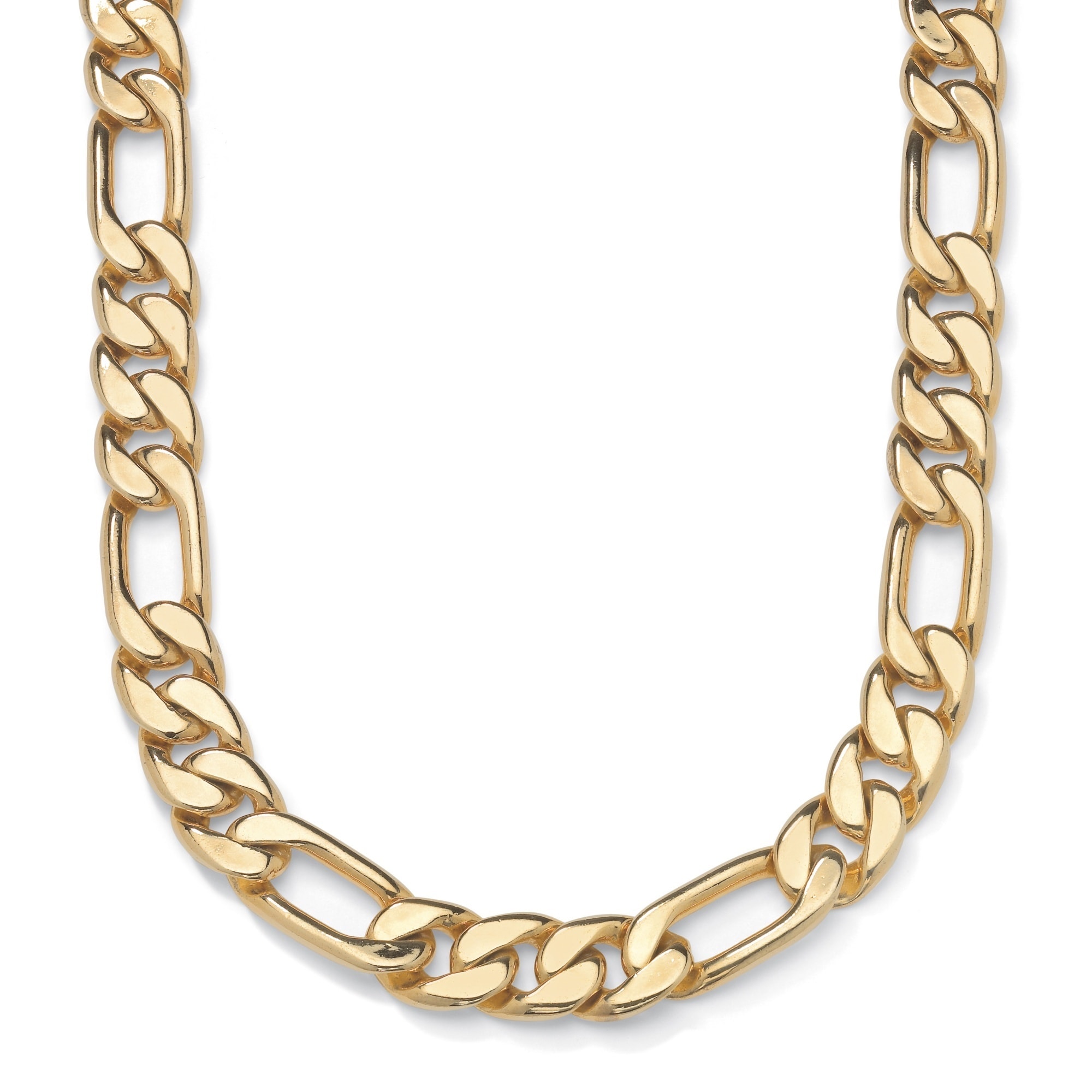 Shop Men's Gold Tone Figaro-Link Chain 