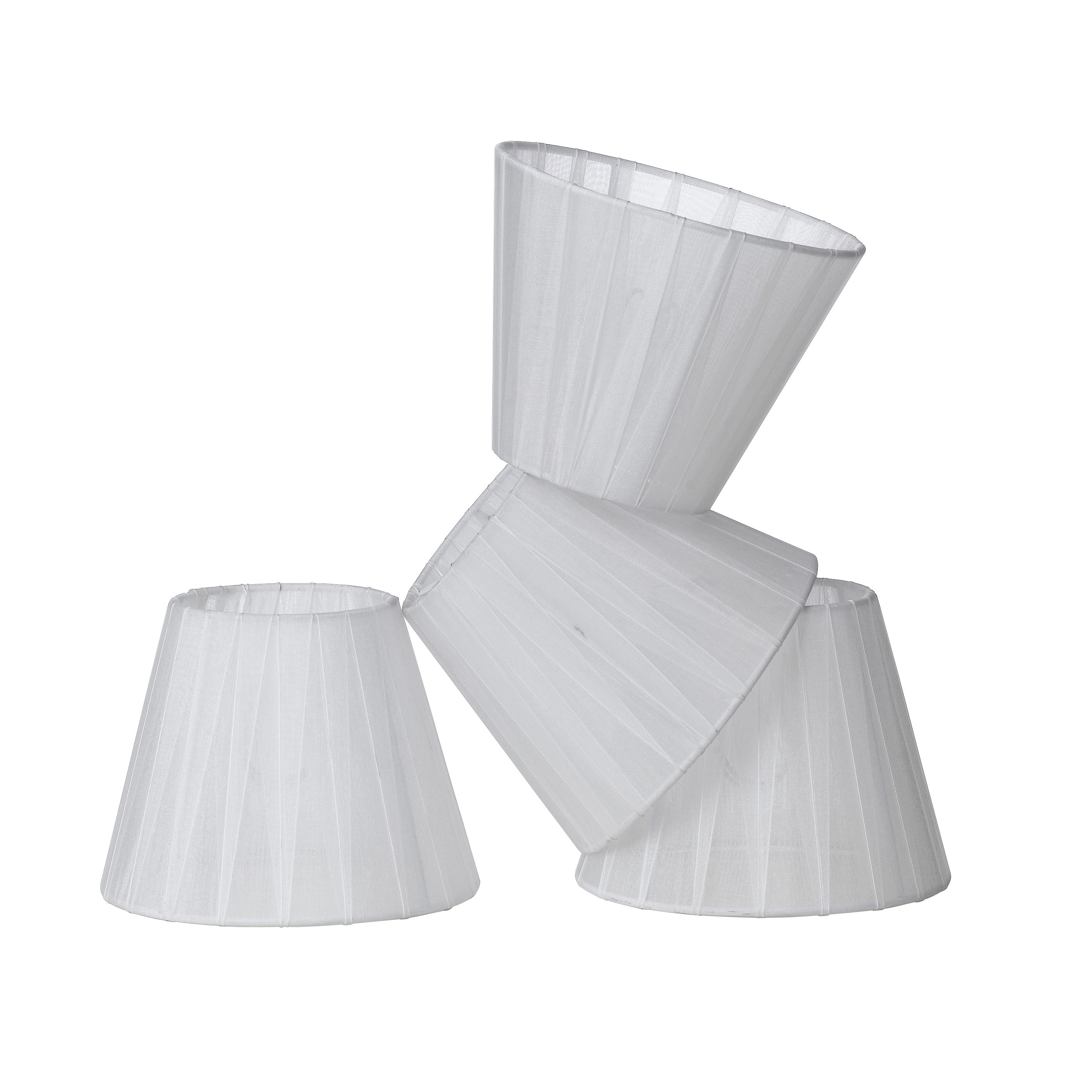 white ribbon lampshade