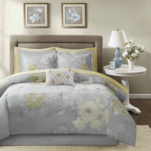 Madison Park Essentials Morrisson Comforter Set with Cotton Bed Sheets