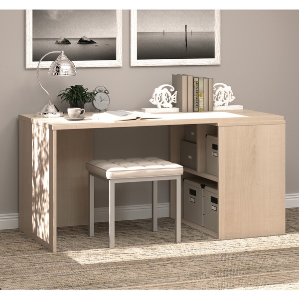 i3 by Bestar Hidden Storage Workstation Desk - Free Shipping Today