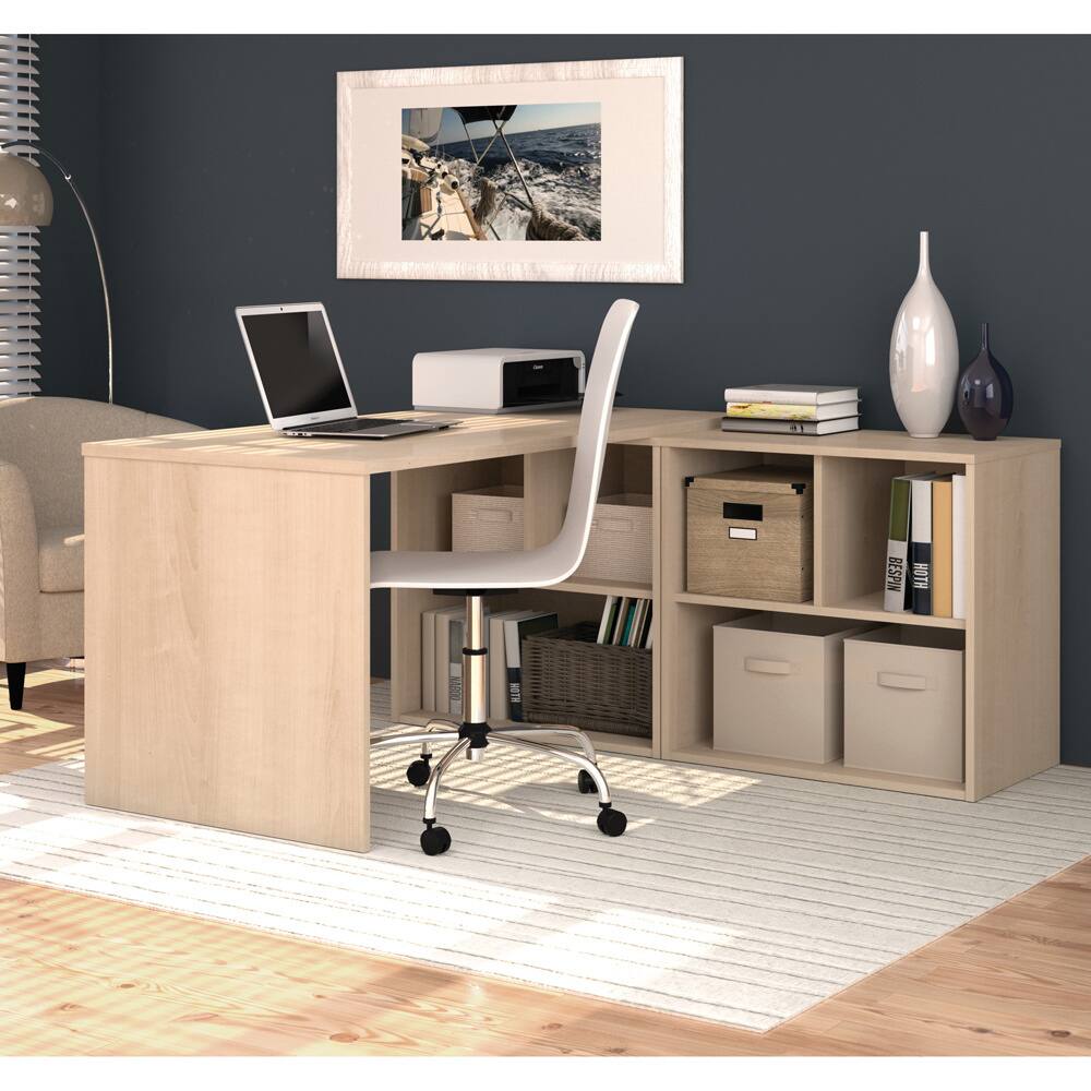i3 by Bestar L-shaped Storage Desk