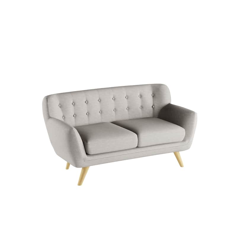 Carson Carrington Brandbu Button-tufted Loveseat
