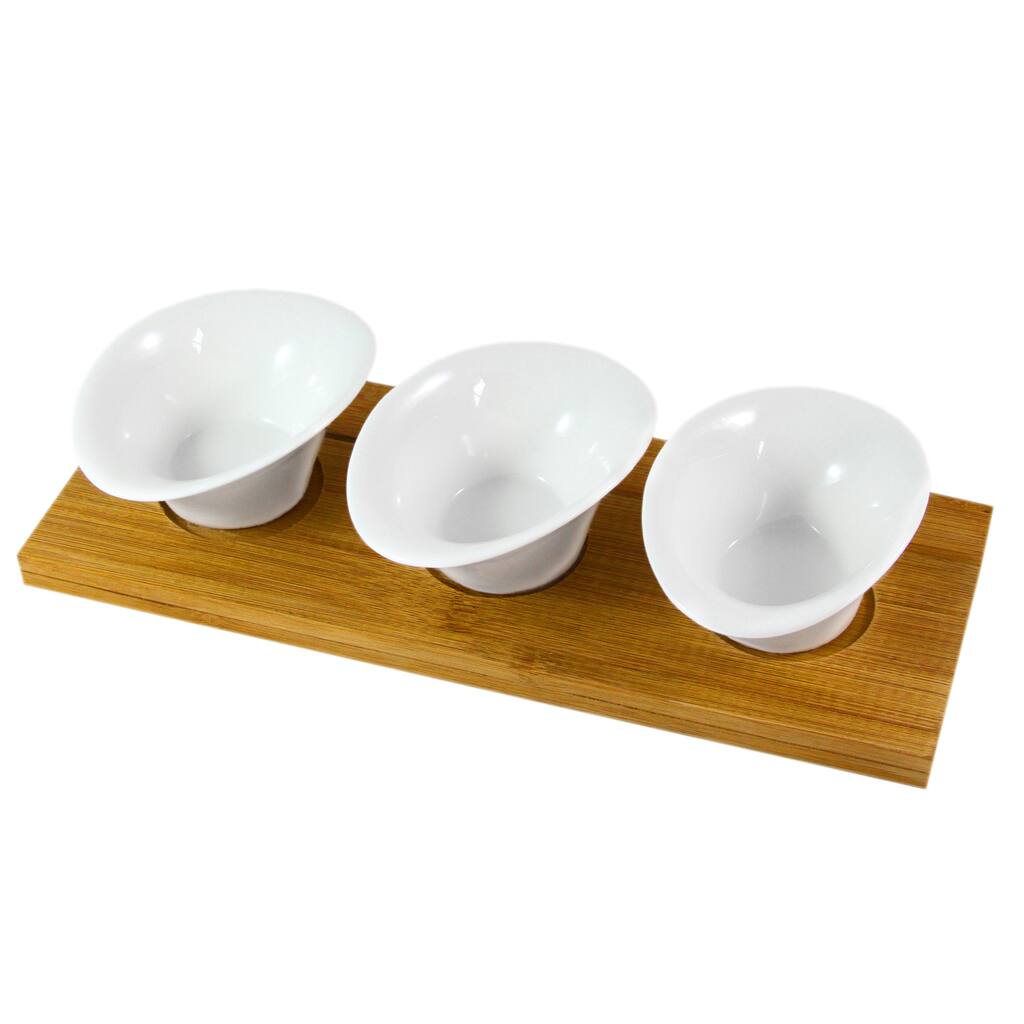 IMPULSE! Jakarta White porcelain Snack Set