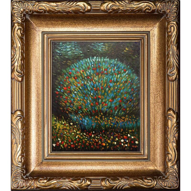 La Pastiche Gustav Klimt 'Apple Tree I' Handpainted Framed Canvas Art