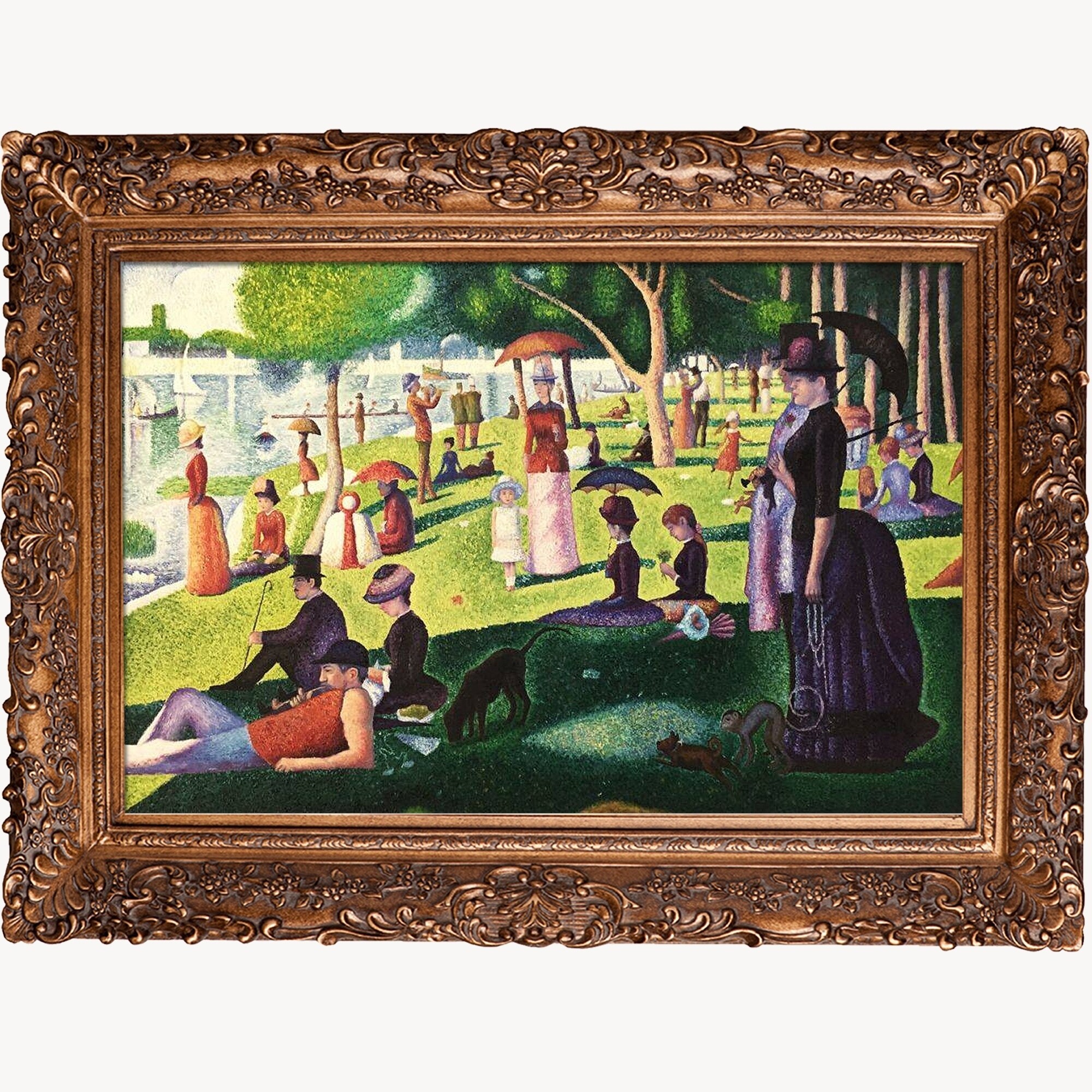 Seurat Sunday Afternoon La Grande Jatte Painting