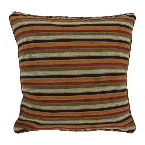 Blazing Needles 25-inch Cadillac Jacquard Chenille Square Floor Pillow with Insert - Free ...