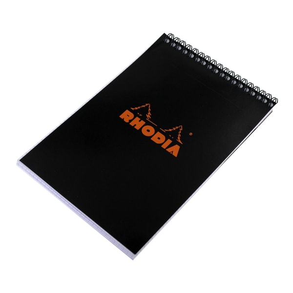 Rhodia Orange 8.25 inch 96 sheet Dot Grid Webnotebook