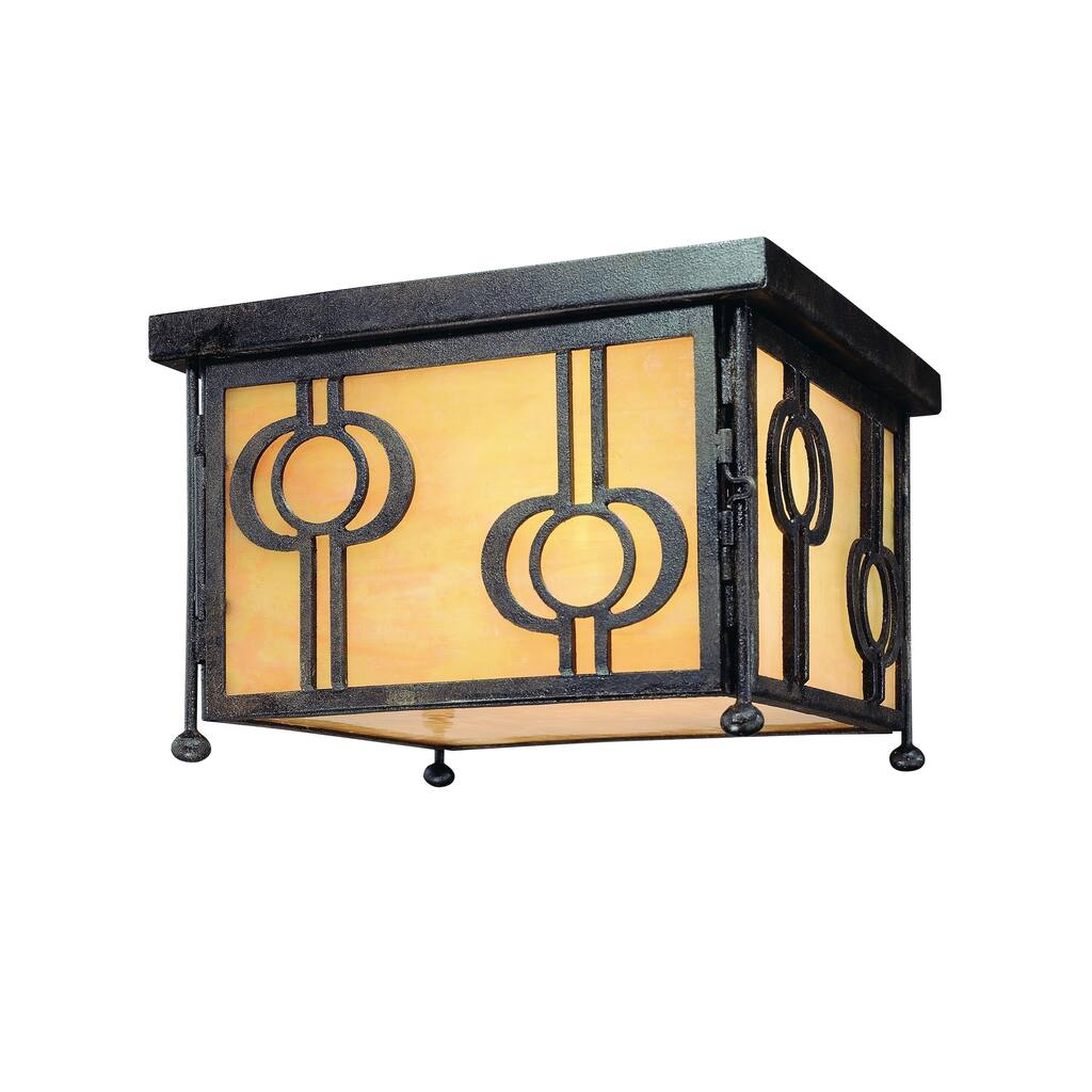 Troy Lighting Aberdeen 2-light Flush Lantern
