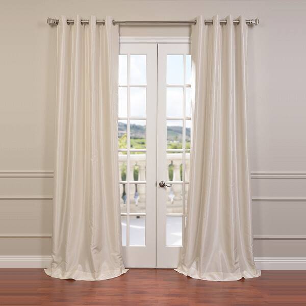 Shop Exclusive Fabrics Textured Dupioni Faux Silk 108 Inch