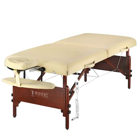 Master Massage Heated Top 30-inch Del Ray Massage Table Package
