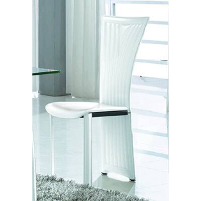 Somette Regan White Fan Back Dining Chair (Set of 4)